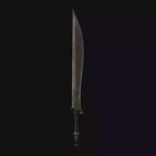 Shadowblade of Stealth Stealthy 3D Model Dagger for Digital Ninj