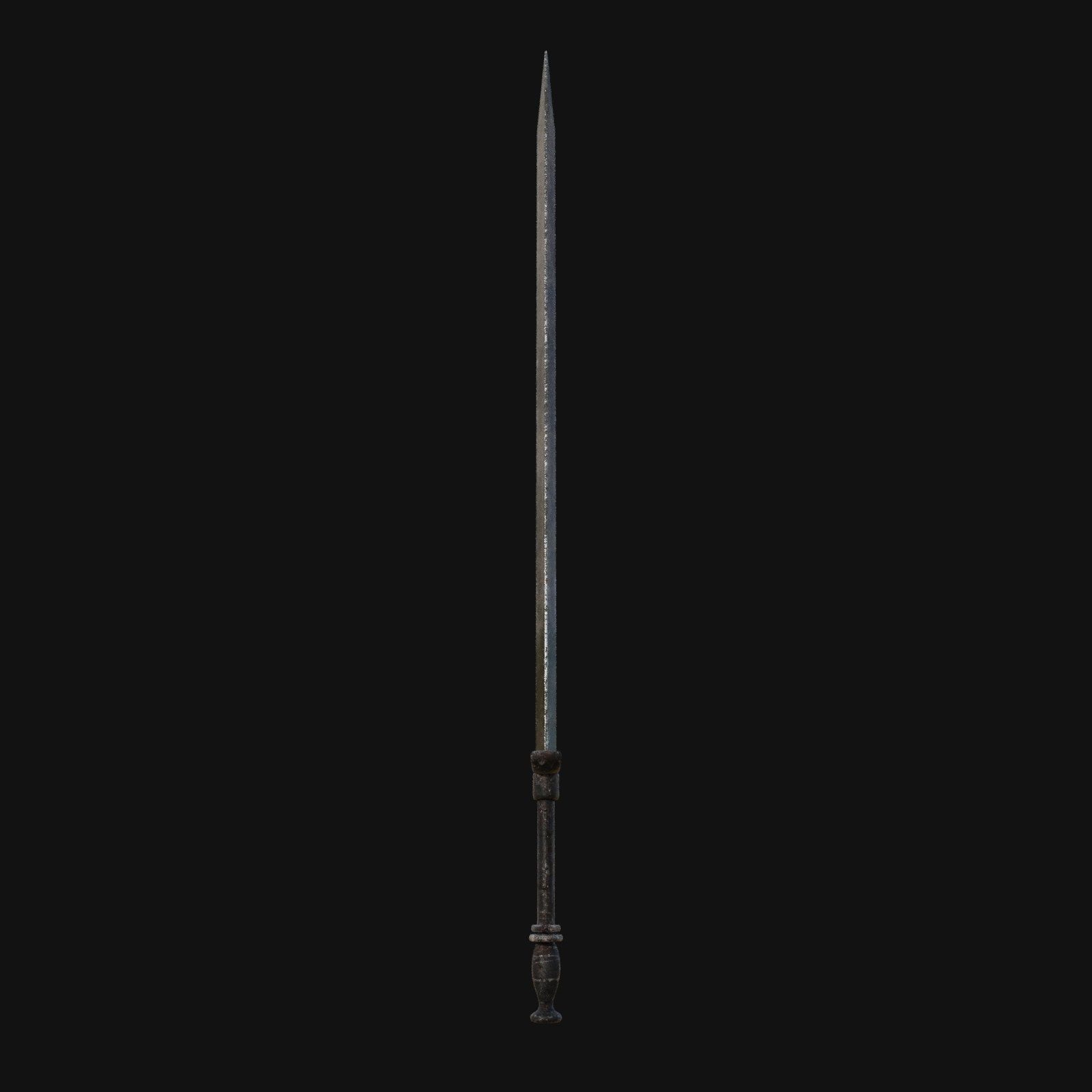 Shadowblade of Stealth Stealthy 3D Model Dagger for Digital Ninj 3D model_5