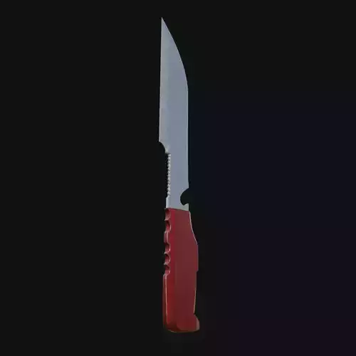 Frostfire Fury Frigid 3D Model Dagger for Digital Rogues