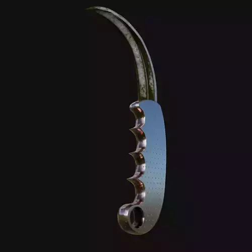 Vorpal Venomstrike Deadly 3D Model Dagger for Digital Assassins