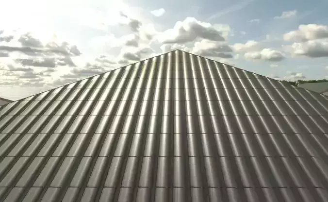 Roof Tiles Anthracite 3 Texture Set 49