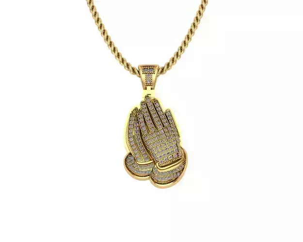 Praying Hands Pendants