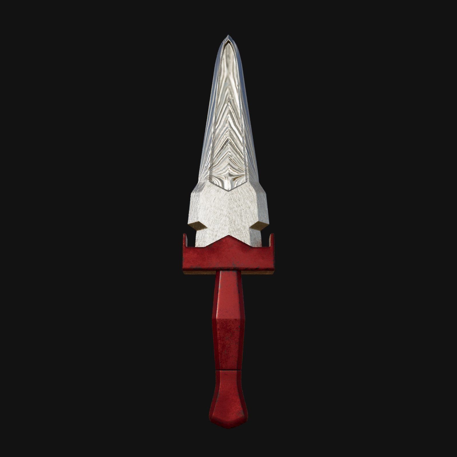 Infernal Inferno Fiery 3D Model Dagger for Digital Outlaws 3D model_2