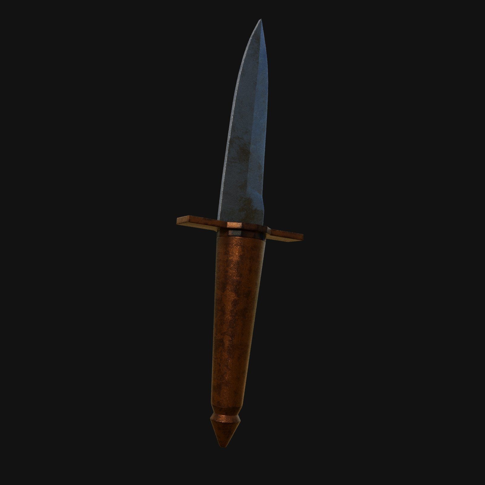 Frostbite Flurry Icy 3D Model Dagger for Digital Renegades 3D model_5