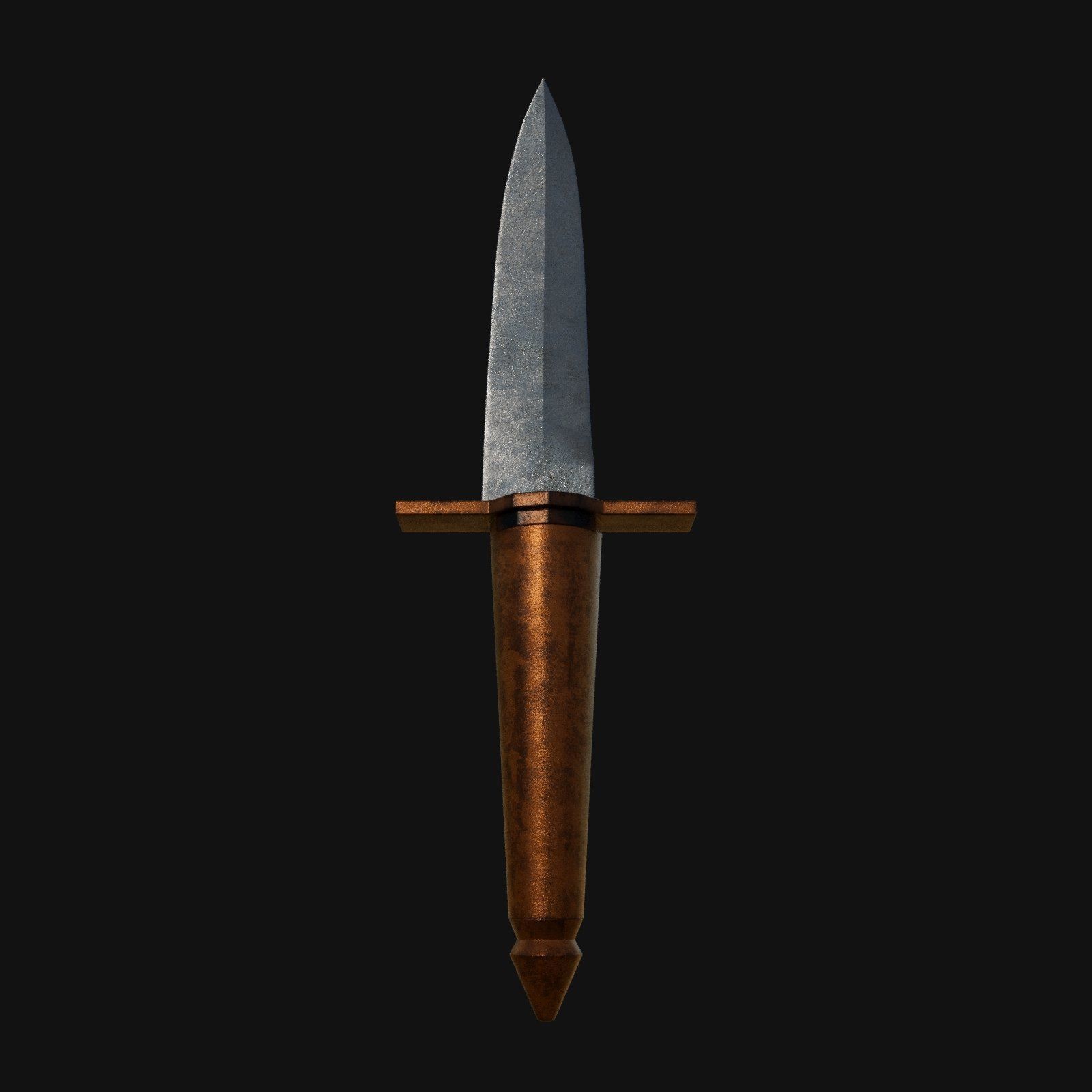 Frostbite Flurry Icy 3D Model Dagger for Digital Renegades 3D model_2