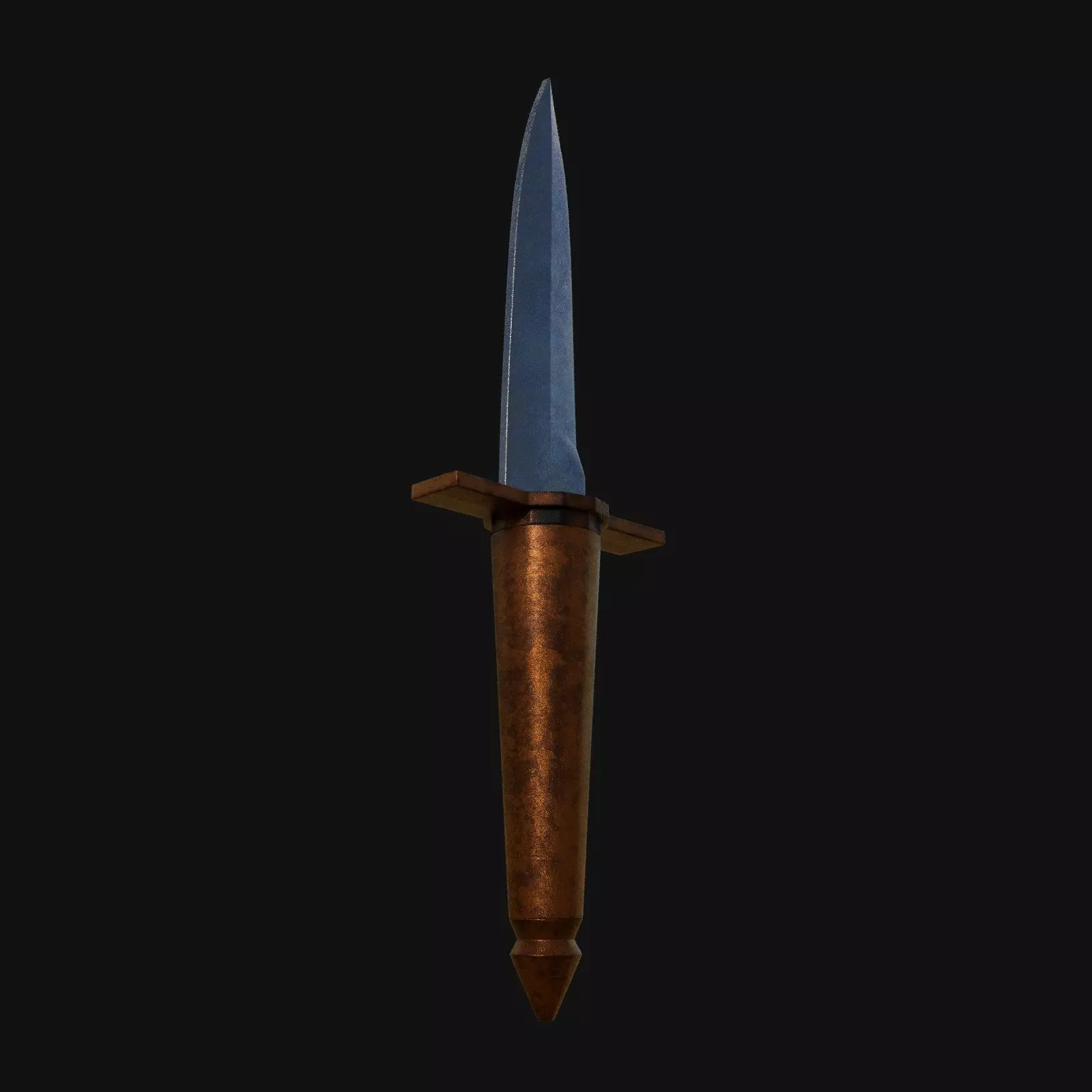 Frostbite Flurry Icy 3D Model Dagger for Digital Renegades 3D model_0