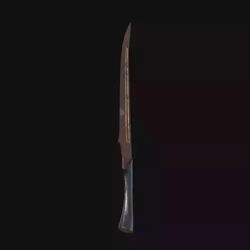 Venomous Vendetta Poisonous 3D Model Dagger for Digital Spies