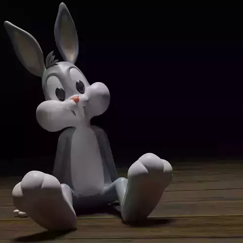 BUGS BUNNY 3D print model