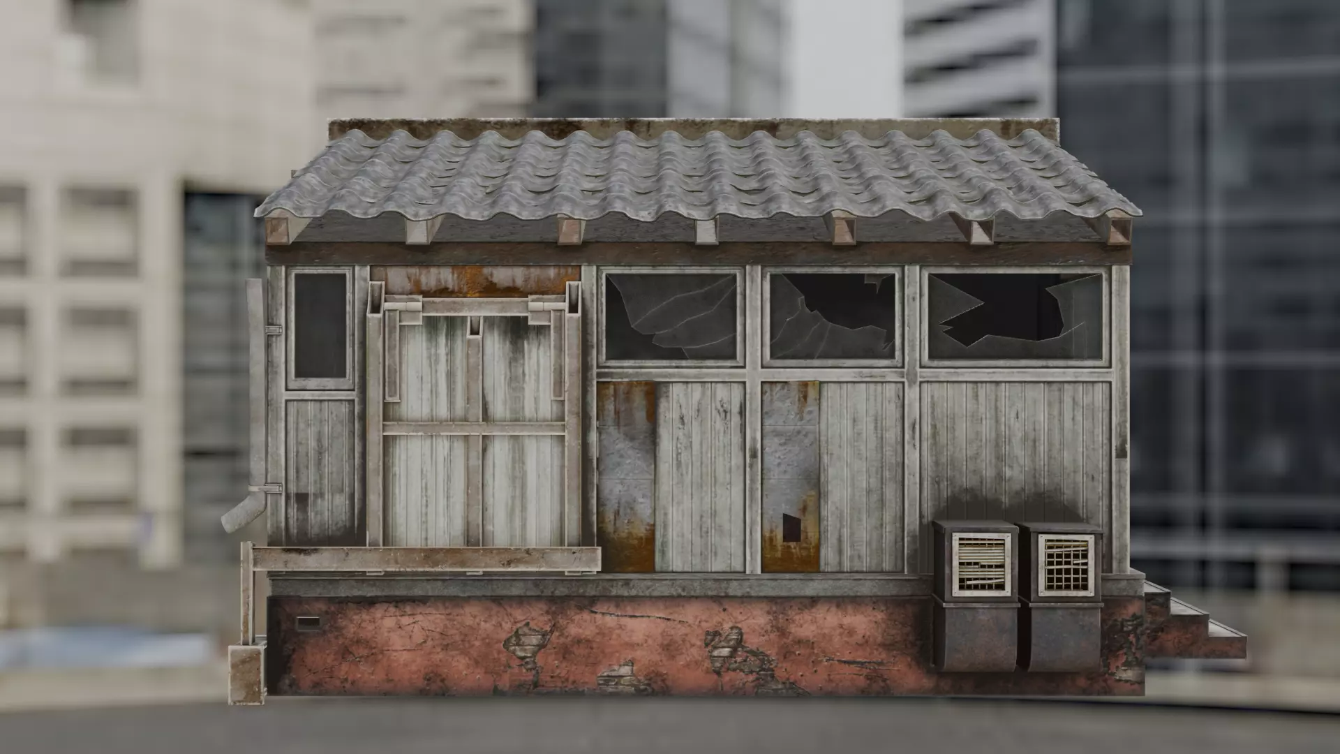 old house crack Free 3D model
