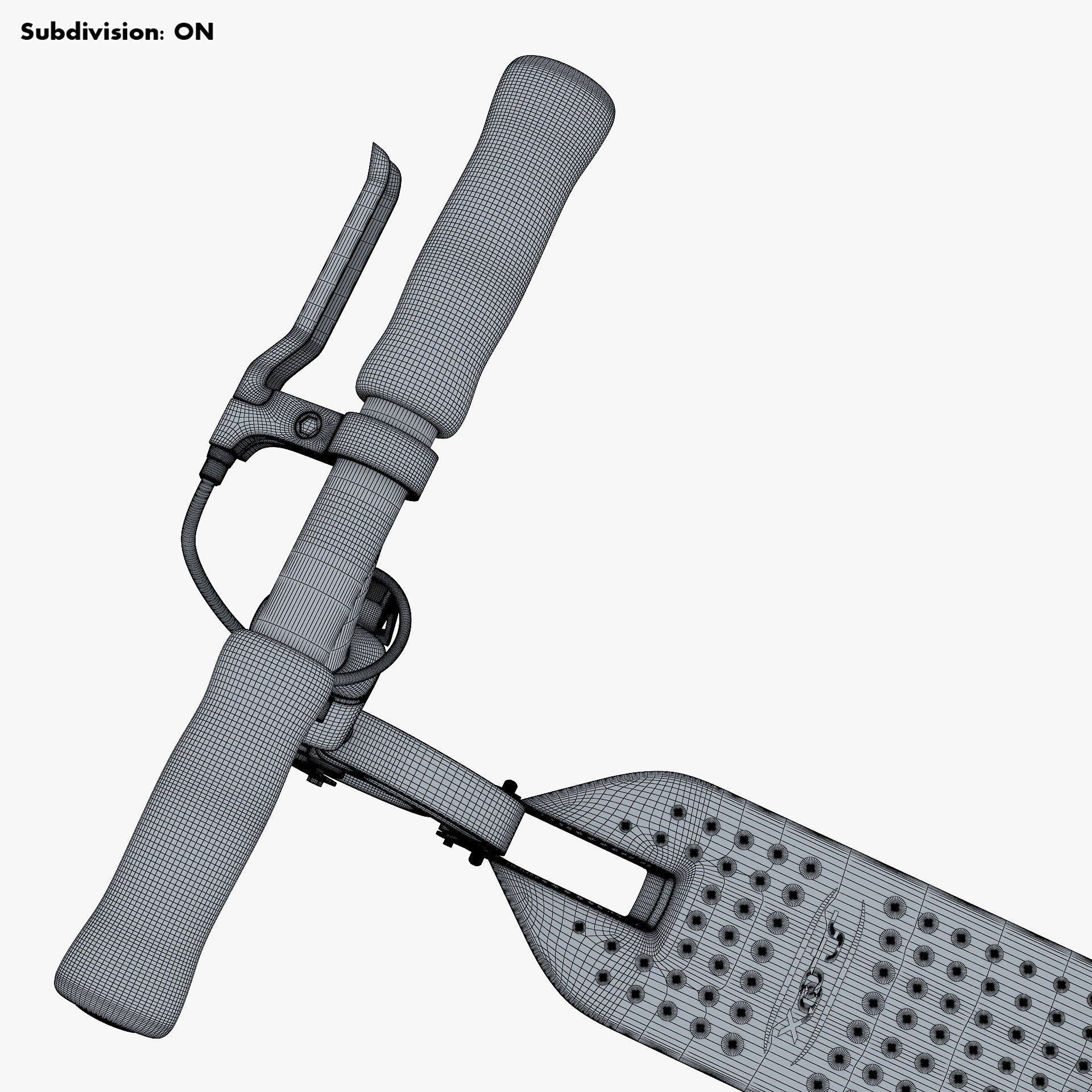 Xootr MG black 3D model_39