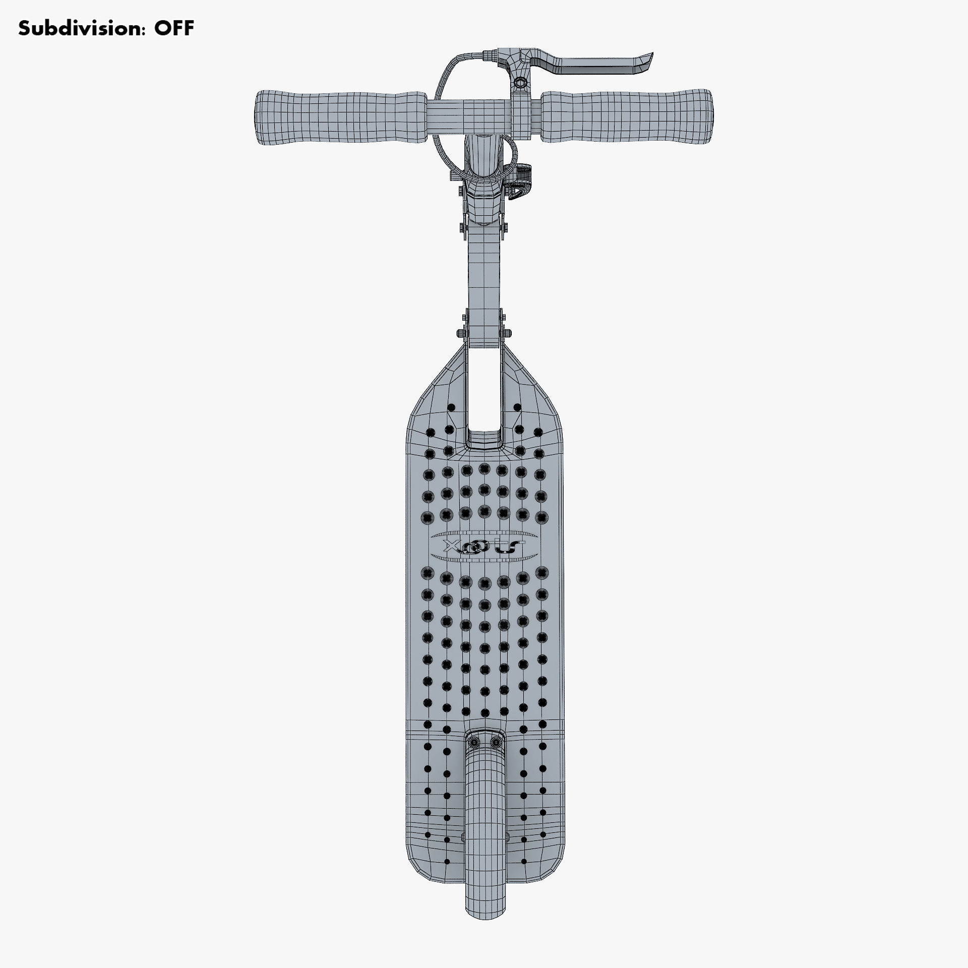 Xootr MG black 3D model_36