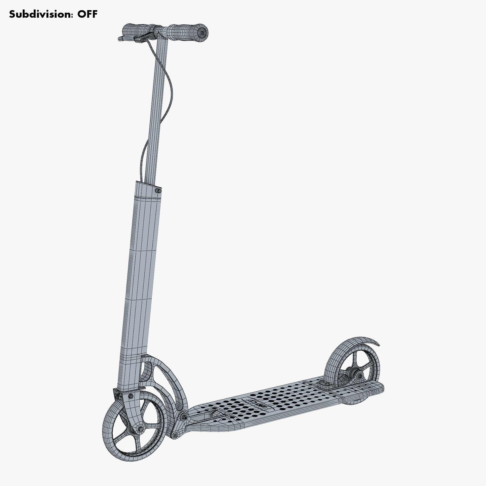 Xootr MG black 3D model_26