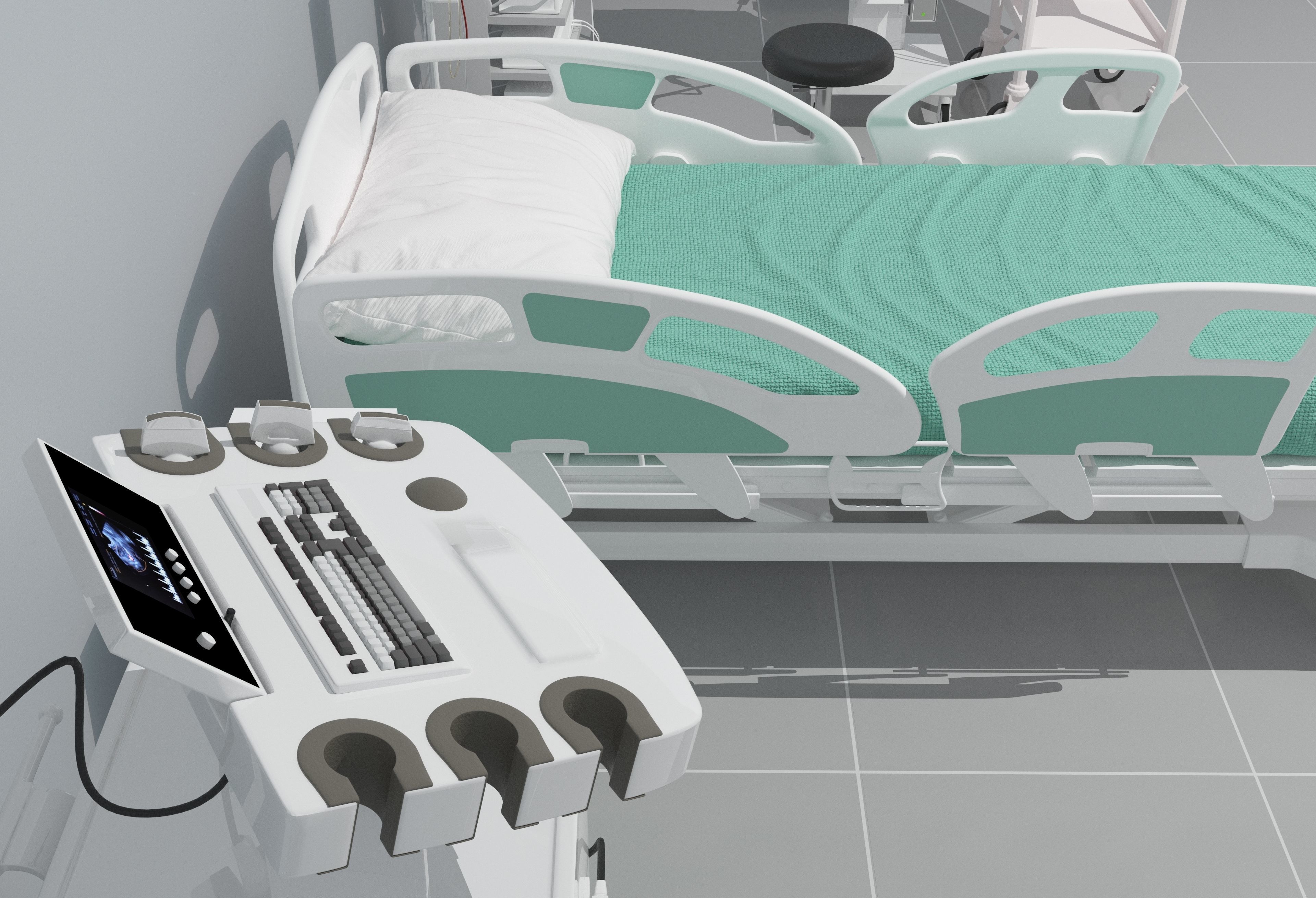 Intensive Care Unit 4 - 4K 3D model_13