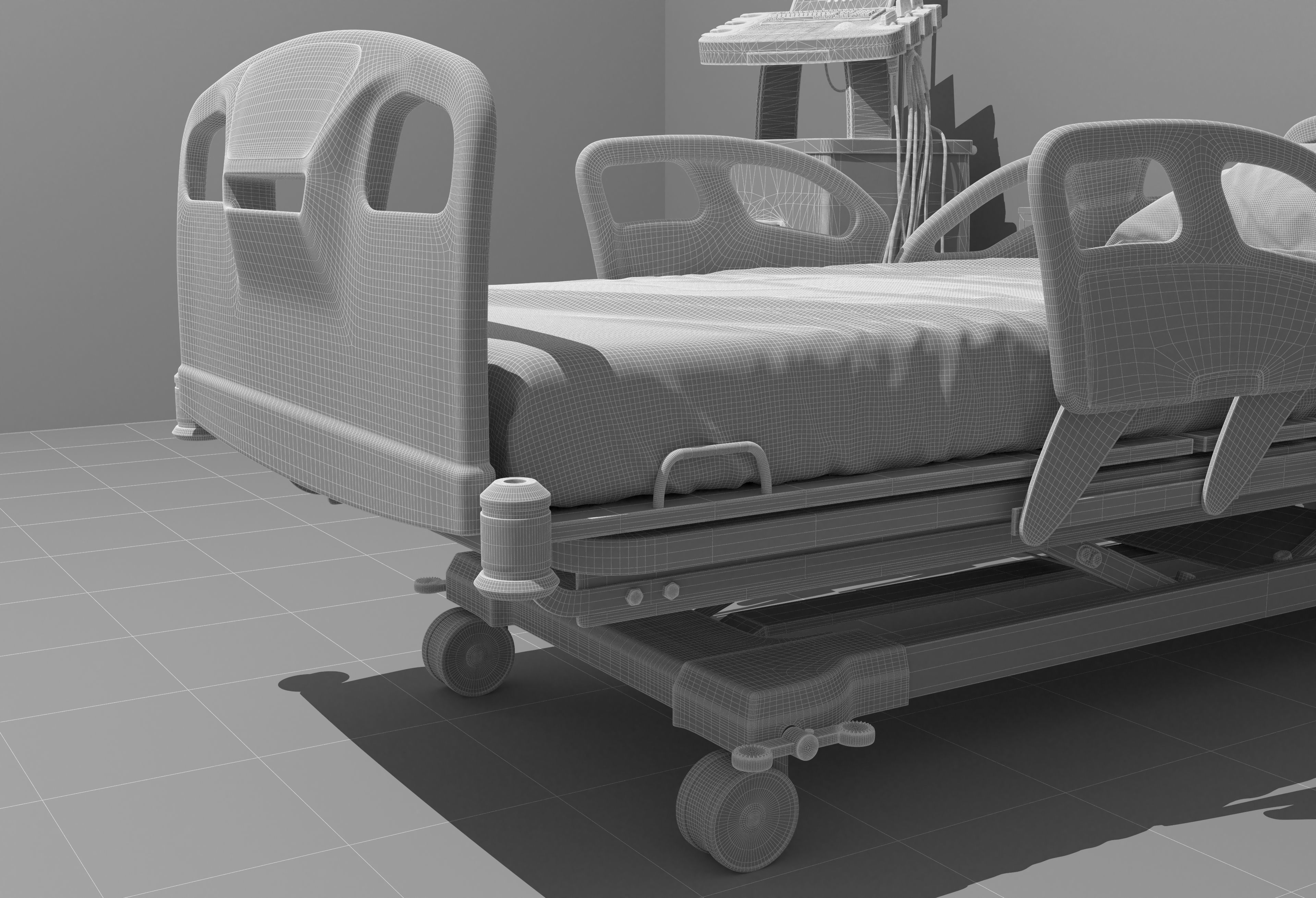 Intensive Care Unit 4 - 4K 3D model_27