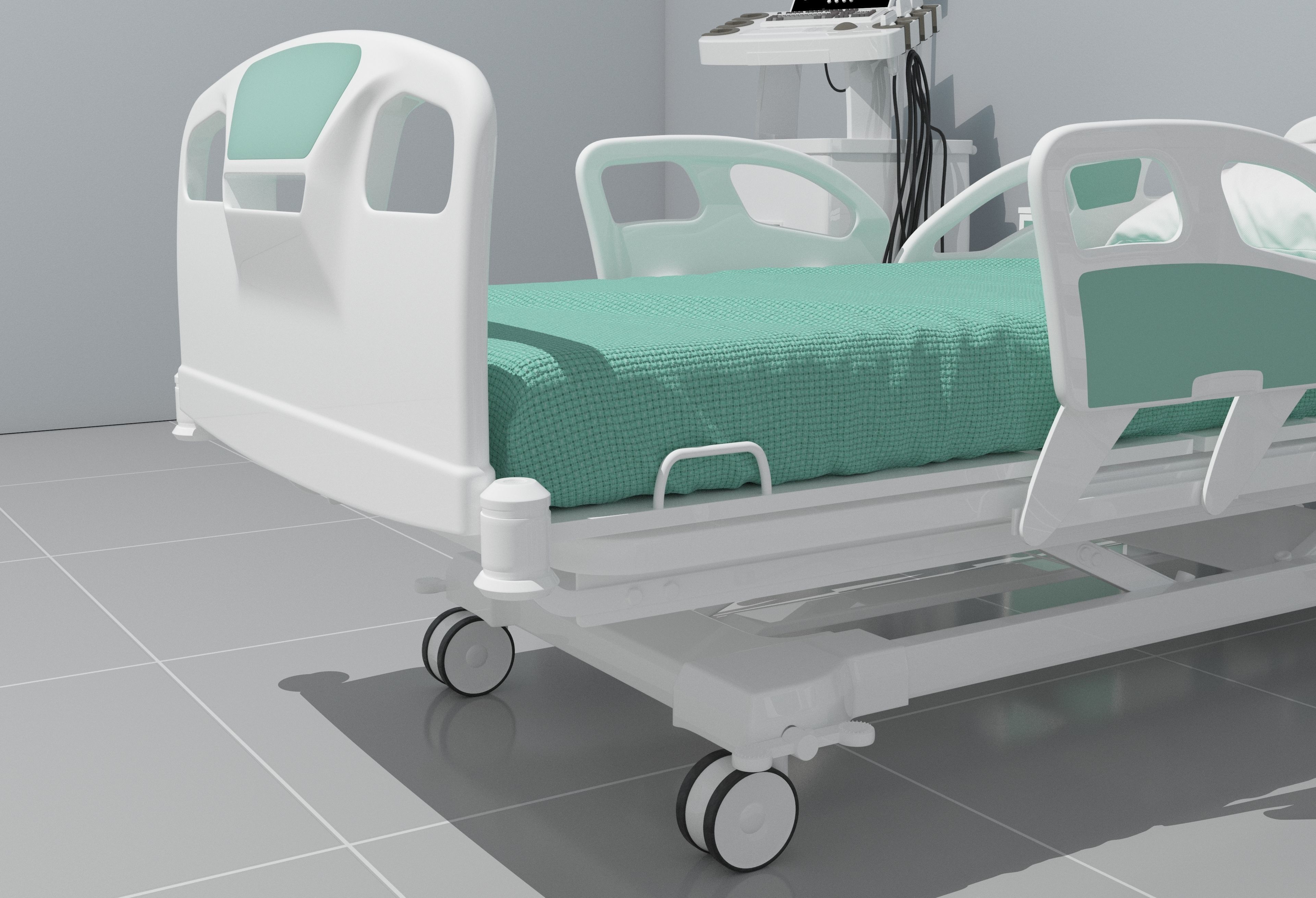 Intensive Care Unit 4 - 4K 3D model_9