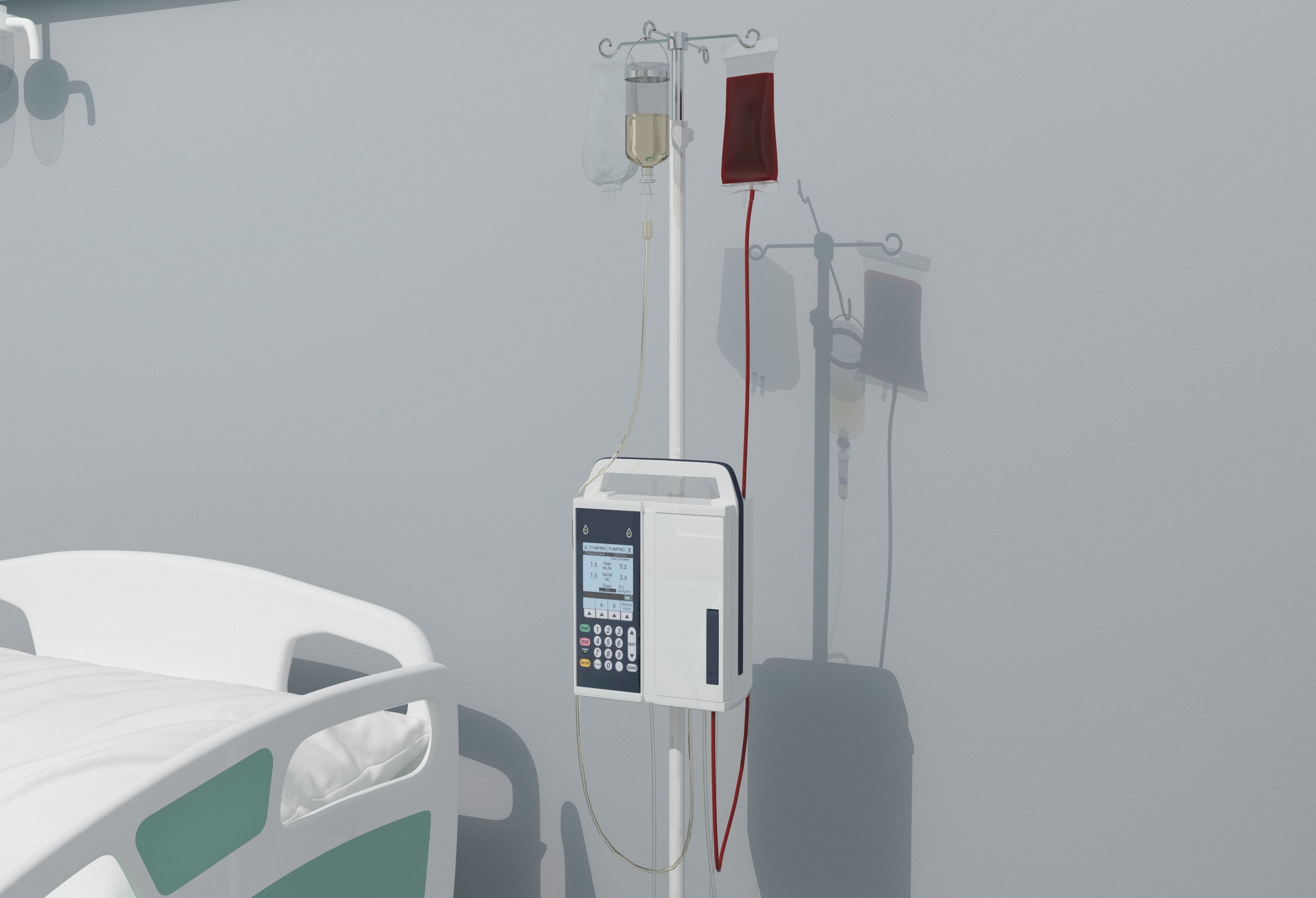 Intensive Care Unit 4 - 4K 3D model_4