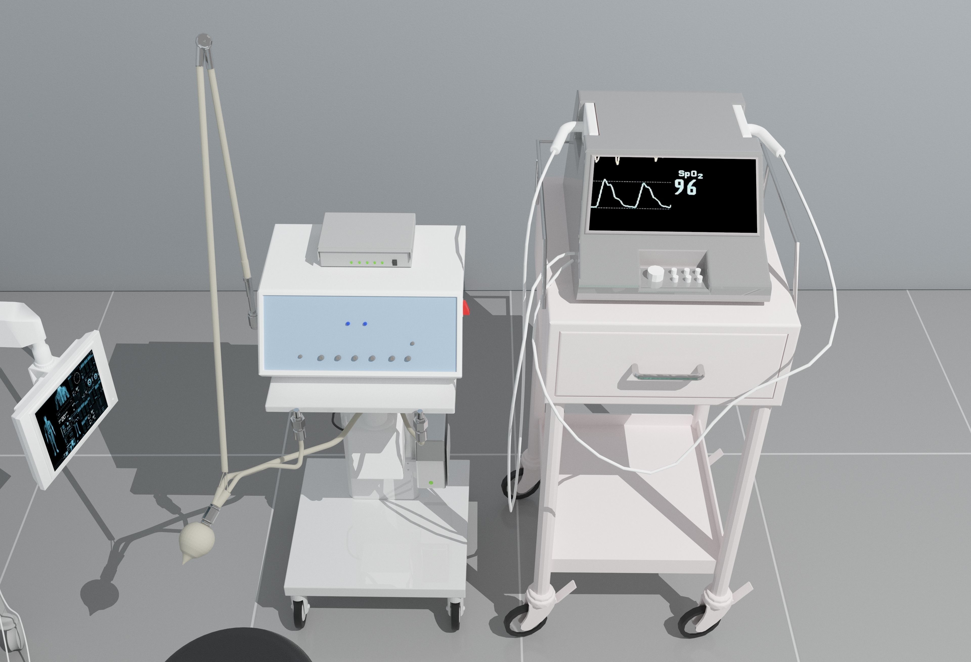 Intensive Care Unit 4 - 4K 3D model_6