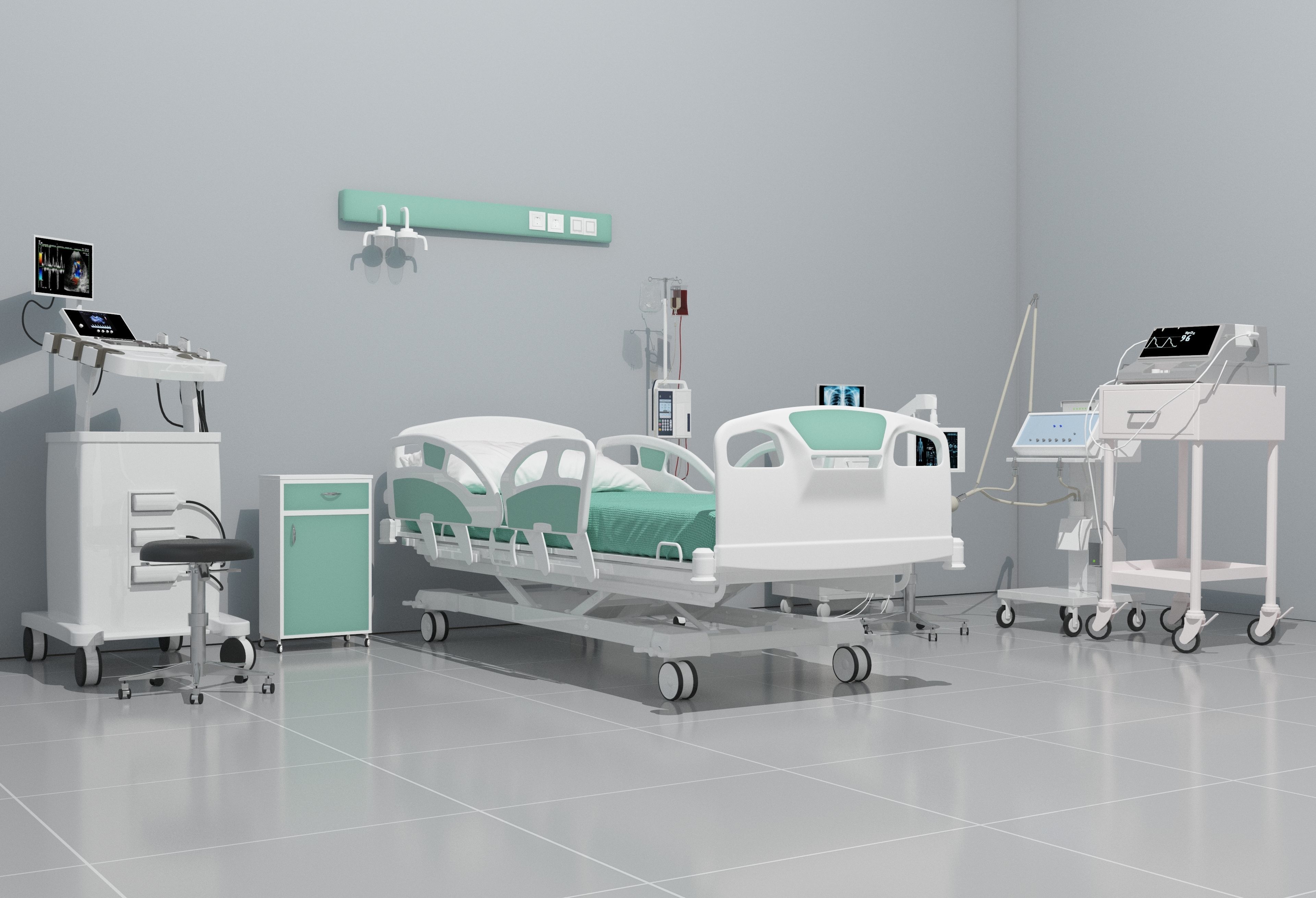 Intensive Care Unit 4 - 4K 3D model_2