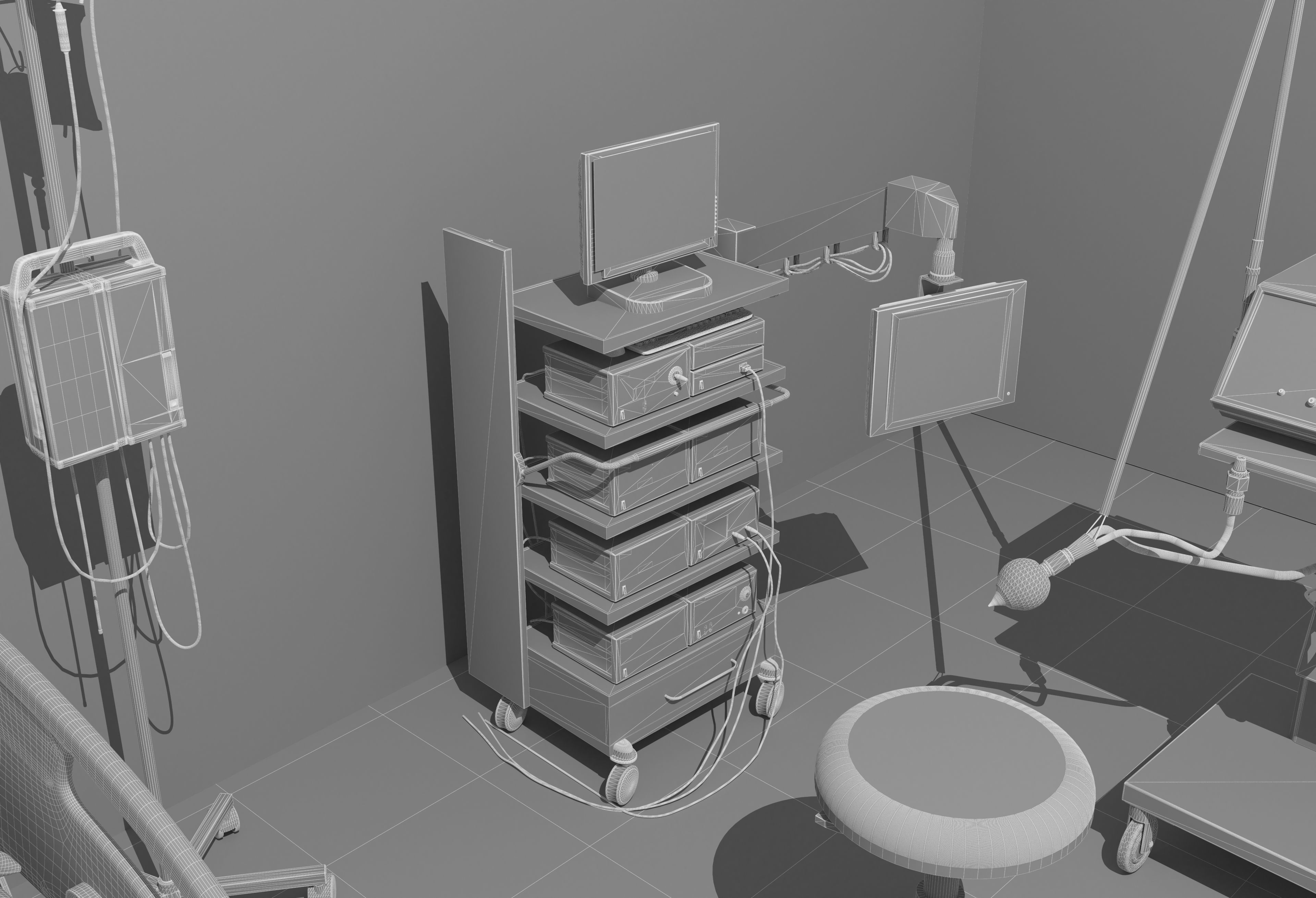 Intensive Care Unit 4 - 4K 3D model_24