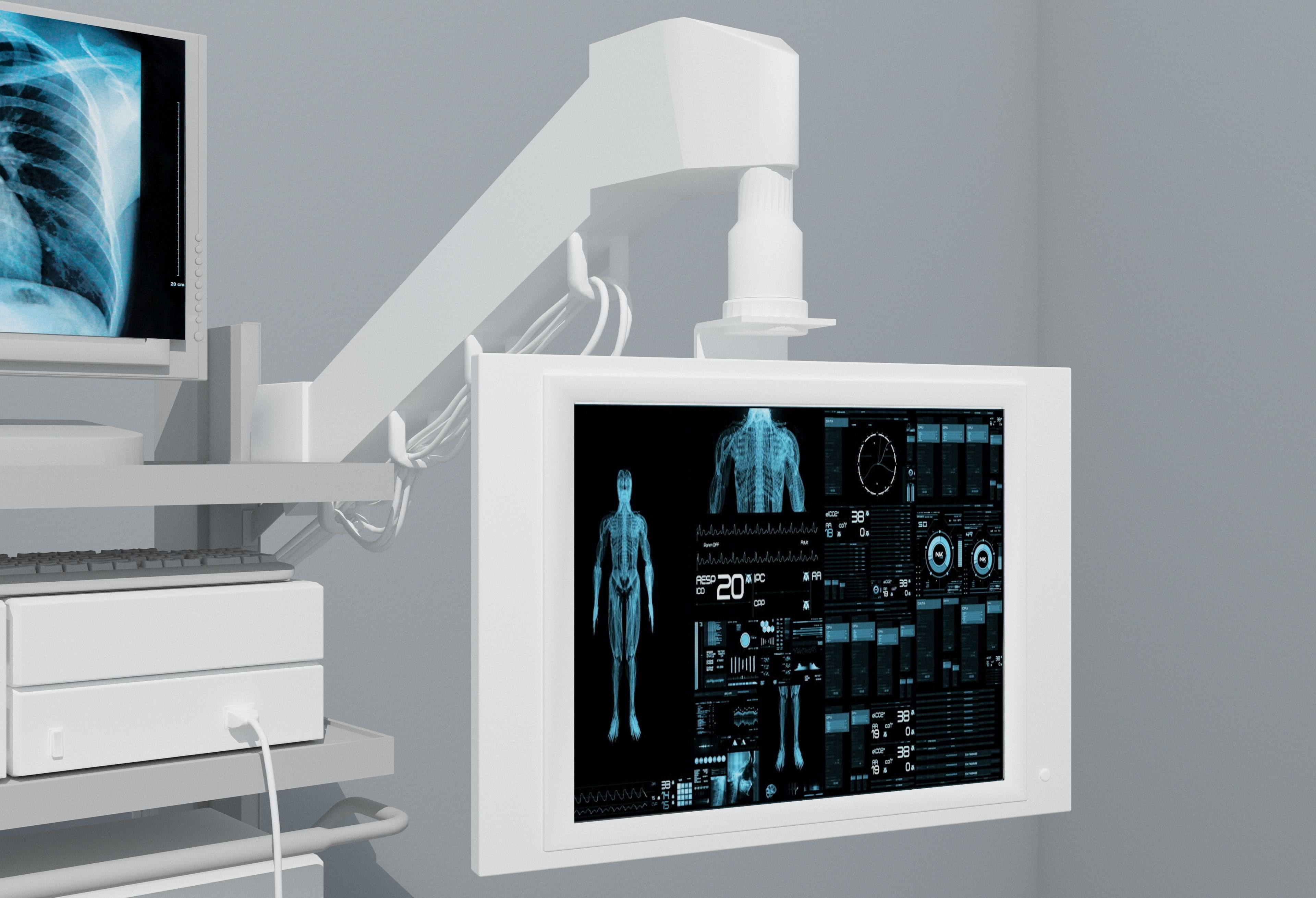 Intensive Care Unit 4 - 4K 3D model_12