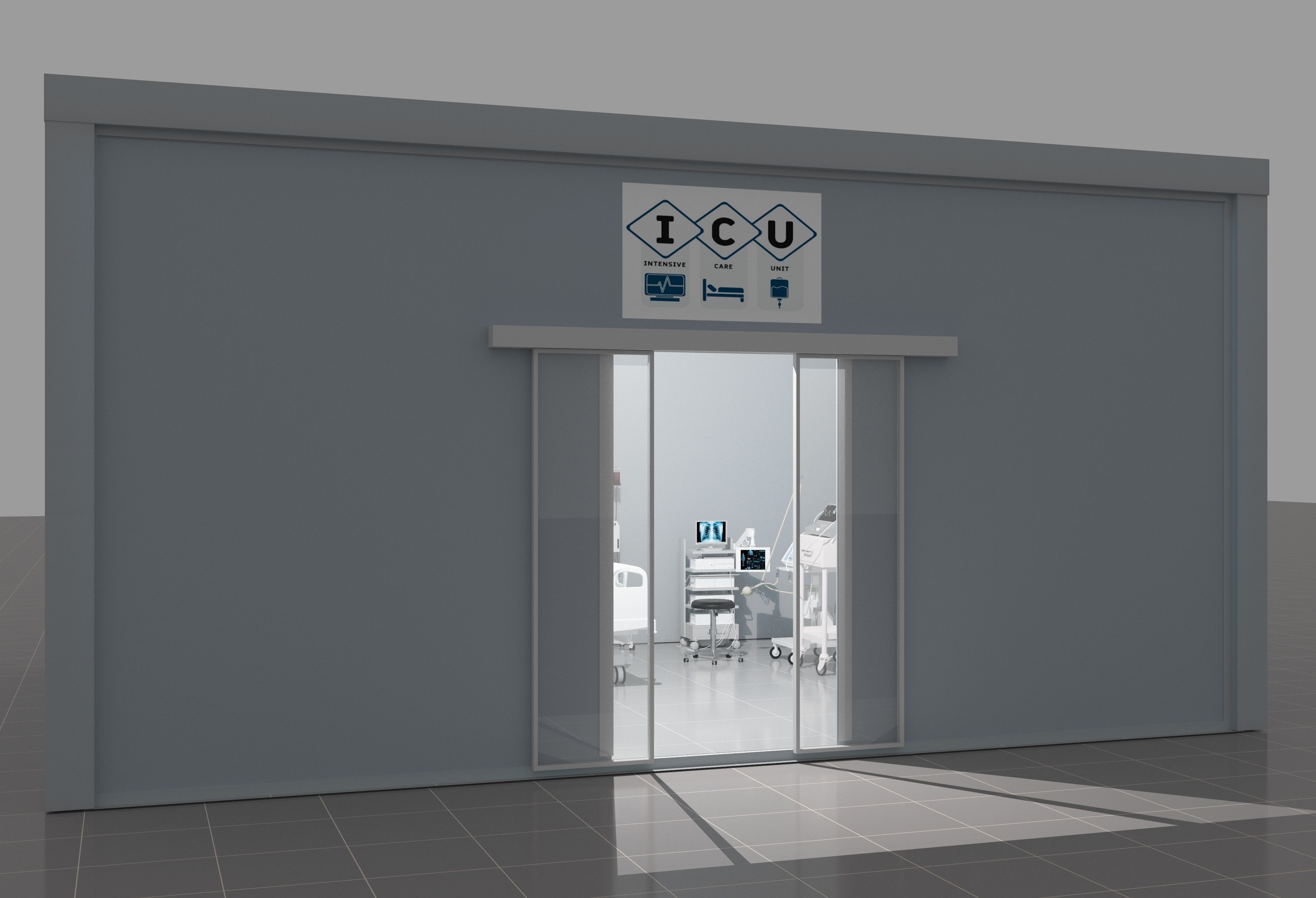 Intensive Care Unit 4 - 4K 3D model_7