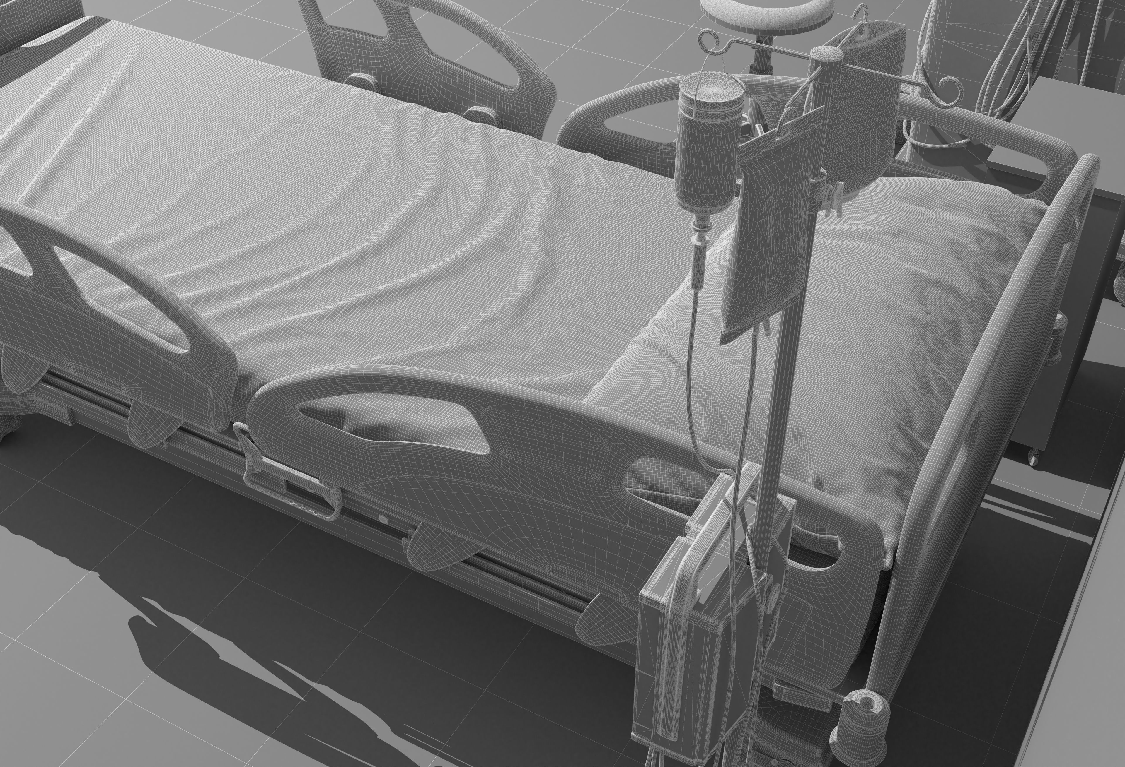 Intensive Care Unit 4 - 4K 3D model_21