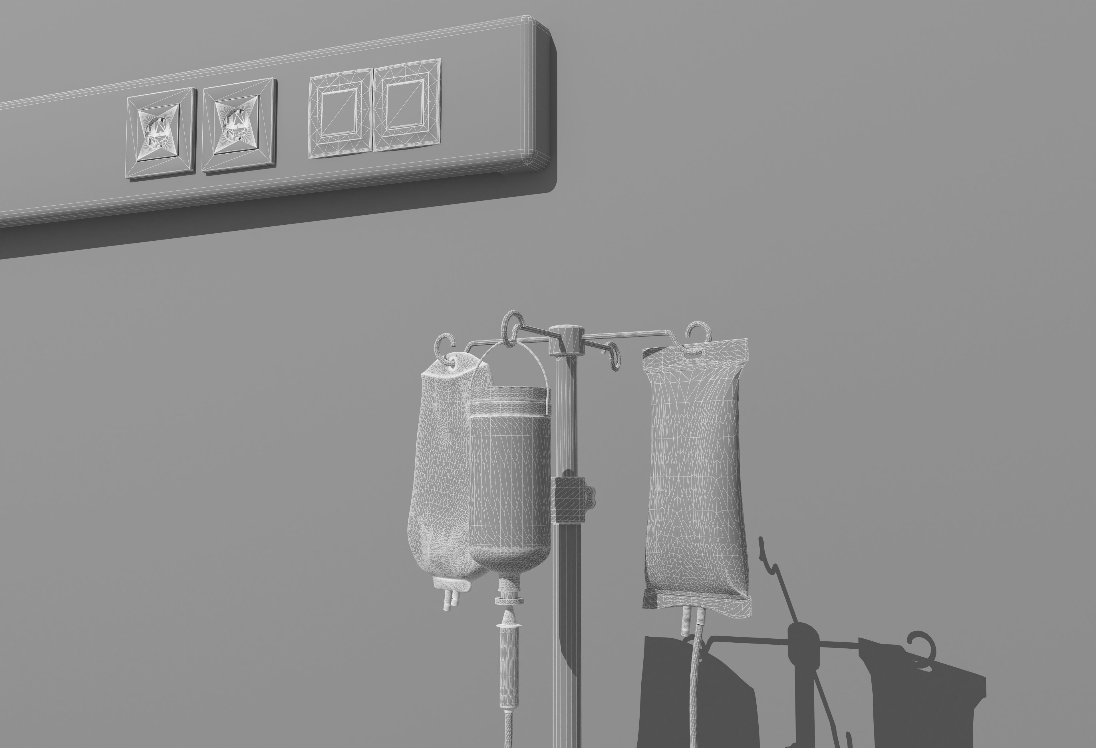 Intensive Care Unit 4 - 4K 3D model_29