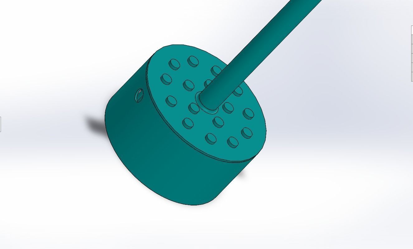 Honey Comb Briquette Machine Free 3D model_2