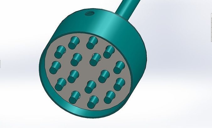Honey Comb Briquette Machine Free 3D model