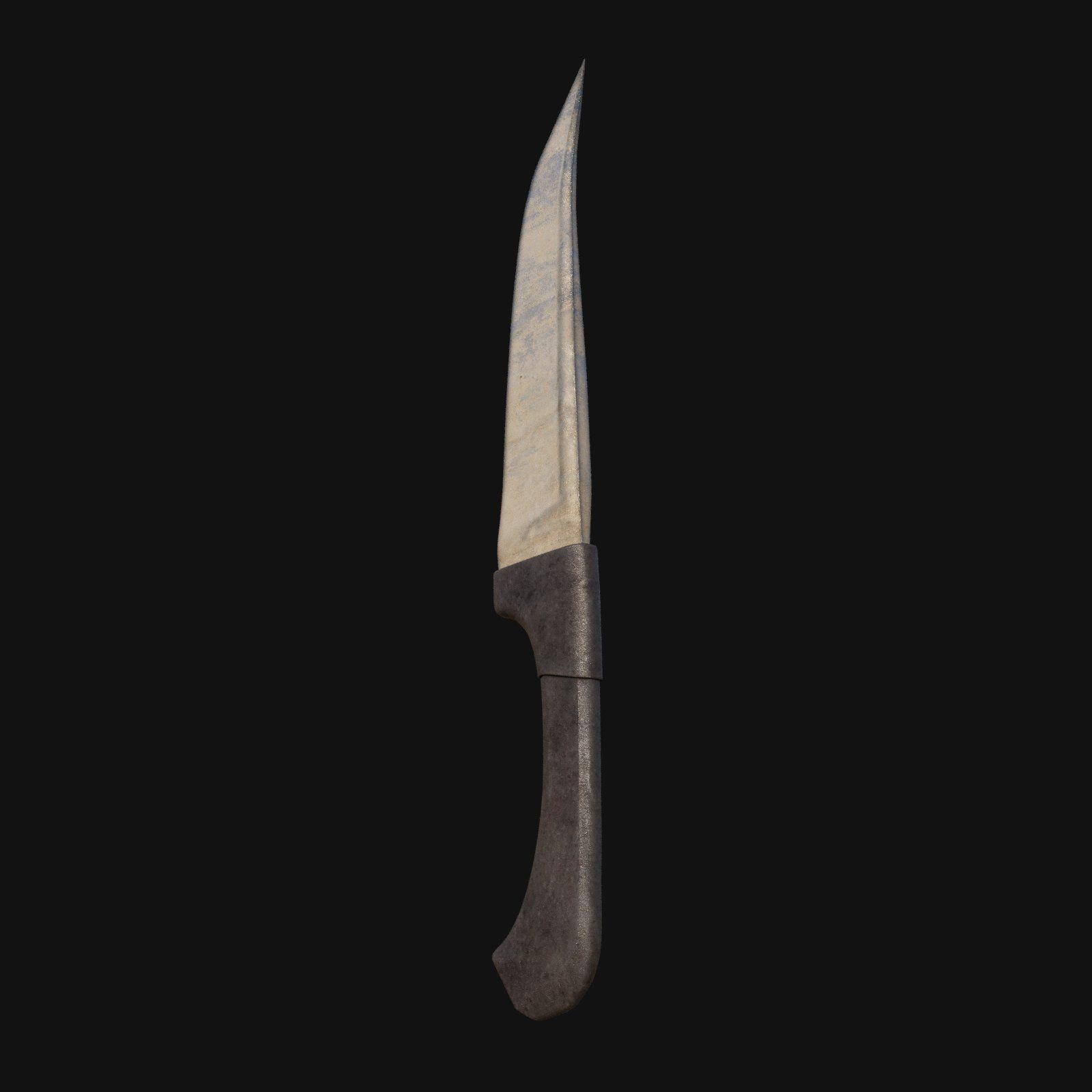 Spectral Symphony Haunting 3D Model Dagger for Digital Specters 3D model_8