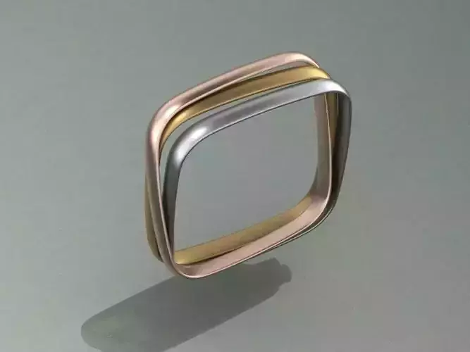 Trinity Bracelet 3D print model