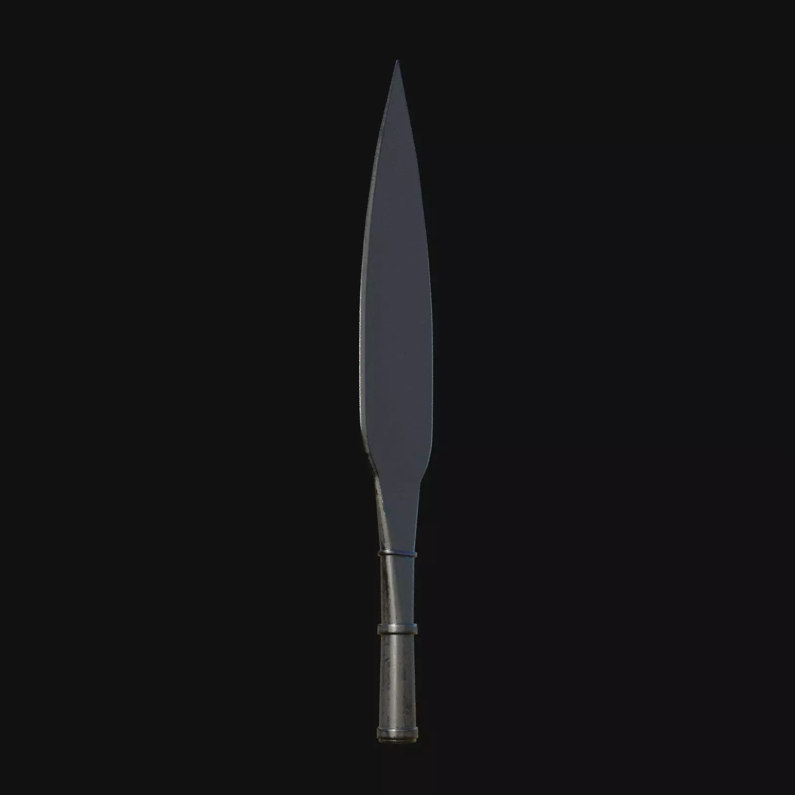 Shadowblade of Stealth Stealthy 3D Model Dagger for Digital Ninj 3D model_0