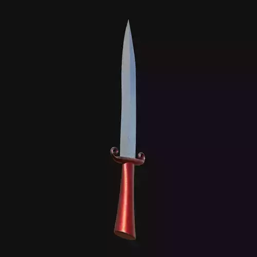 Eclipse Edge Dark 3D Model Dagger for Digital Assassins