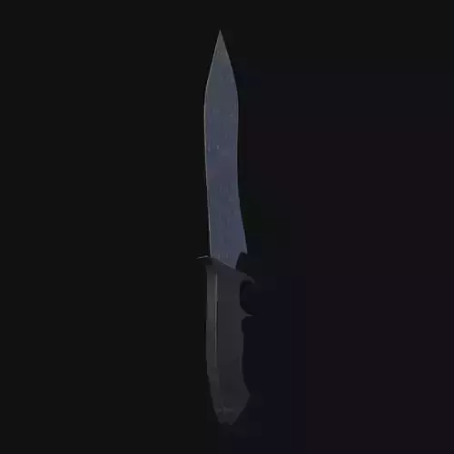 Thunderstrike Blade Electrifying 3D Model Dagger for Digital Sab