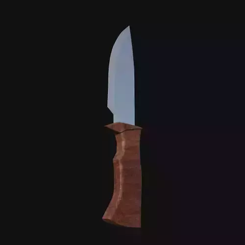 Lunar Lurker Celestial 3D Model Dagger for Digital Shadows