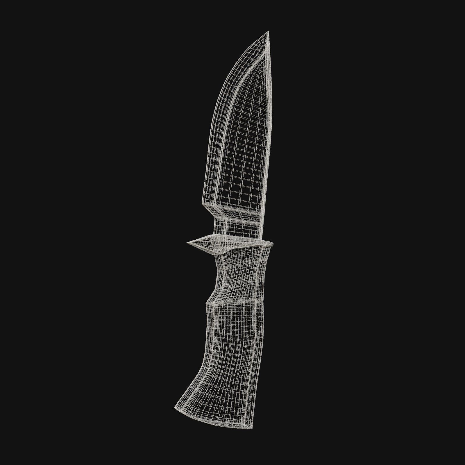 Lunar Lurker Celestial 3D Model Dagger for Digital Shadows 3D model_5