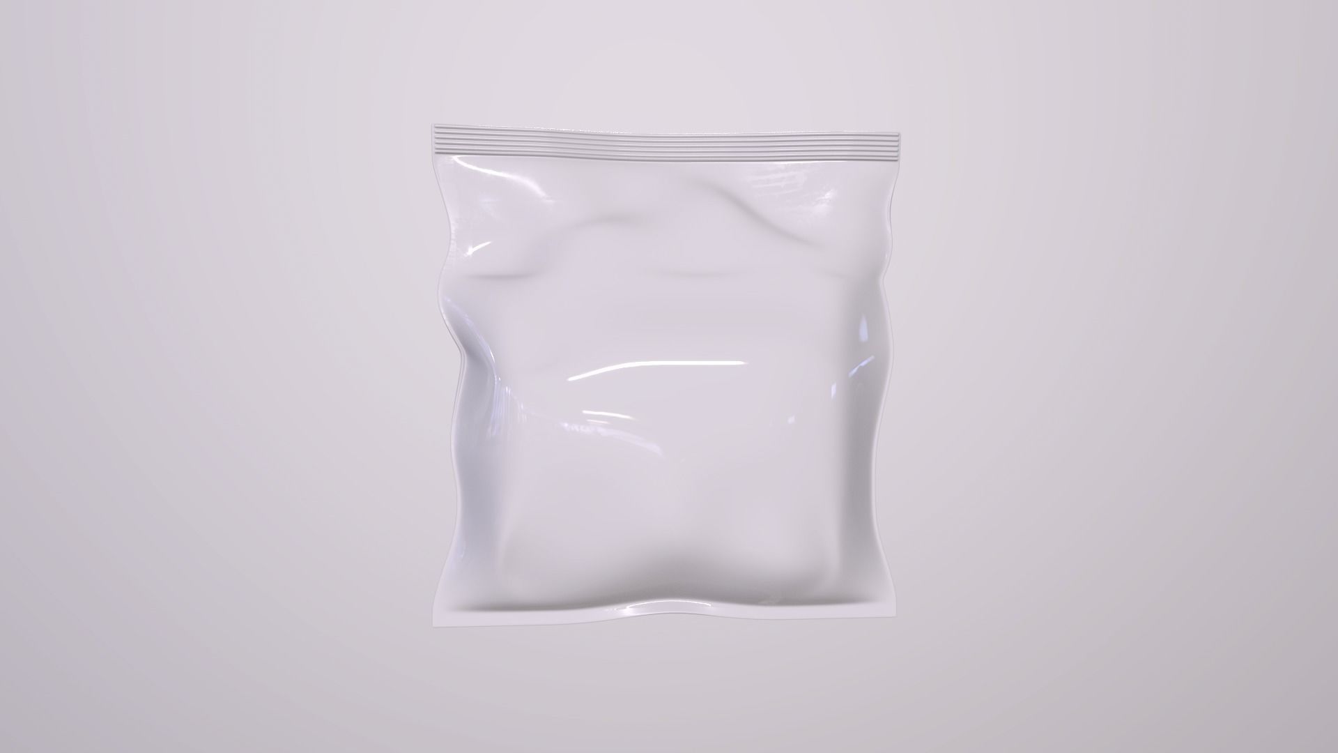 Food storage bags foil and plastic wraps - Ziploc Sandwich Bags Low-poly 3D model_3