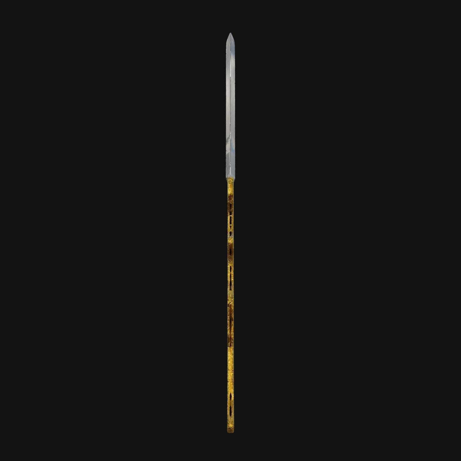 Infernal Inferno Fiery 3D Model Dagger for Digital Outlaws 3D model_3