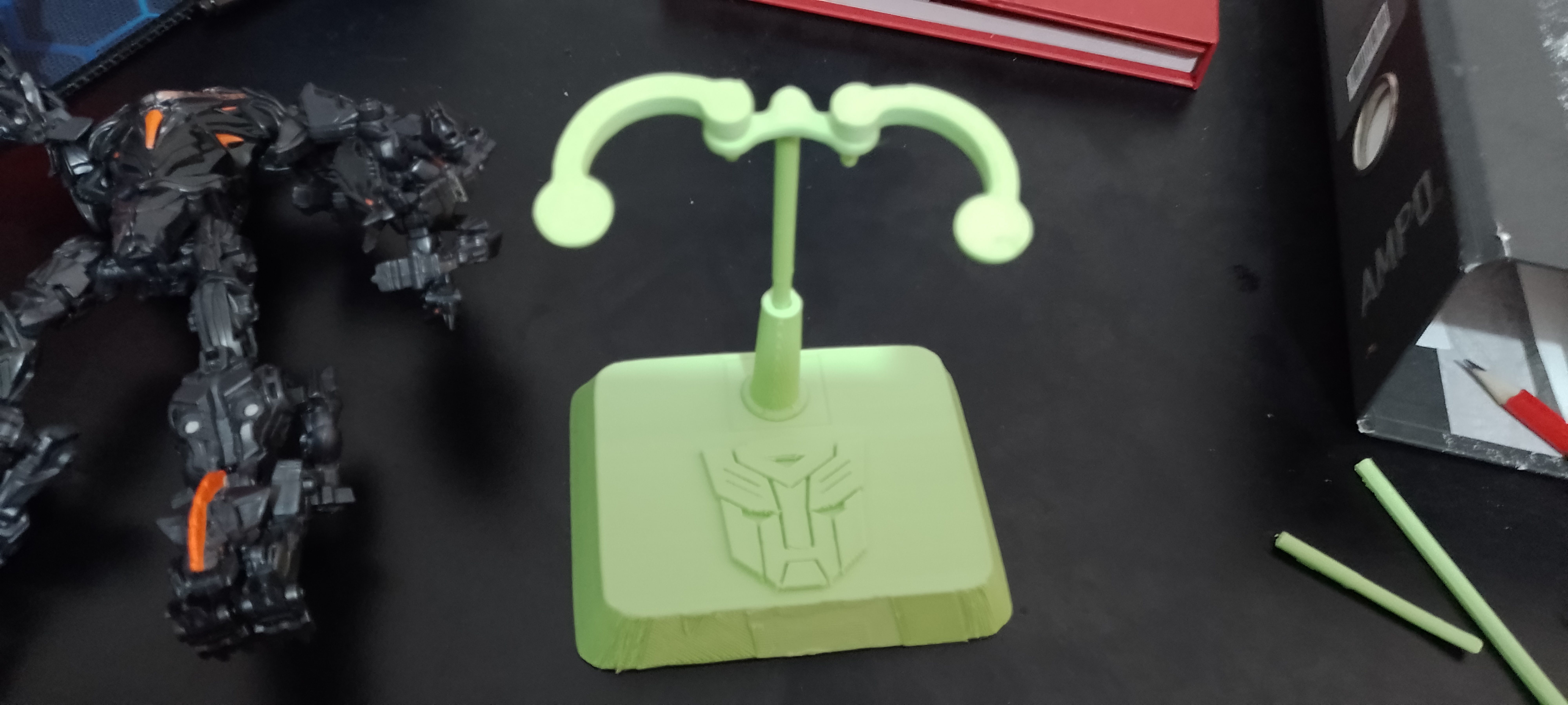 Autobots Transformer action figure stand 3D model 3D printable CGTrader