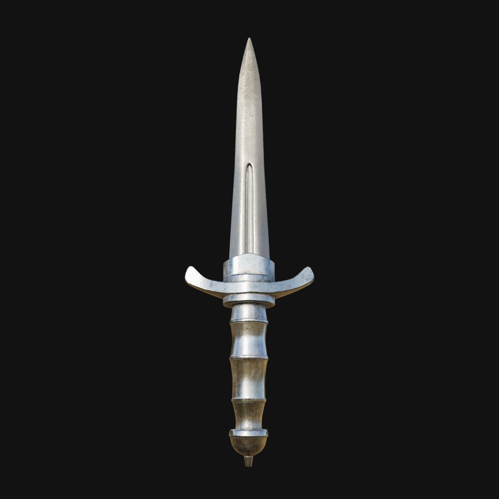 Frostbite Flurry Icy 3D Model Dagger for Digital Renegades 3D model_2