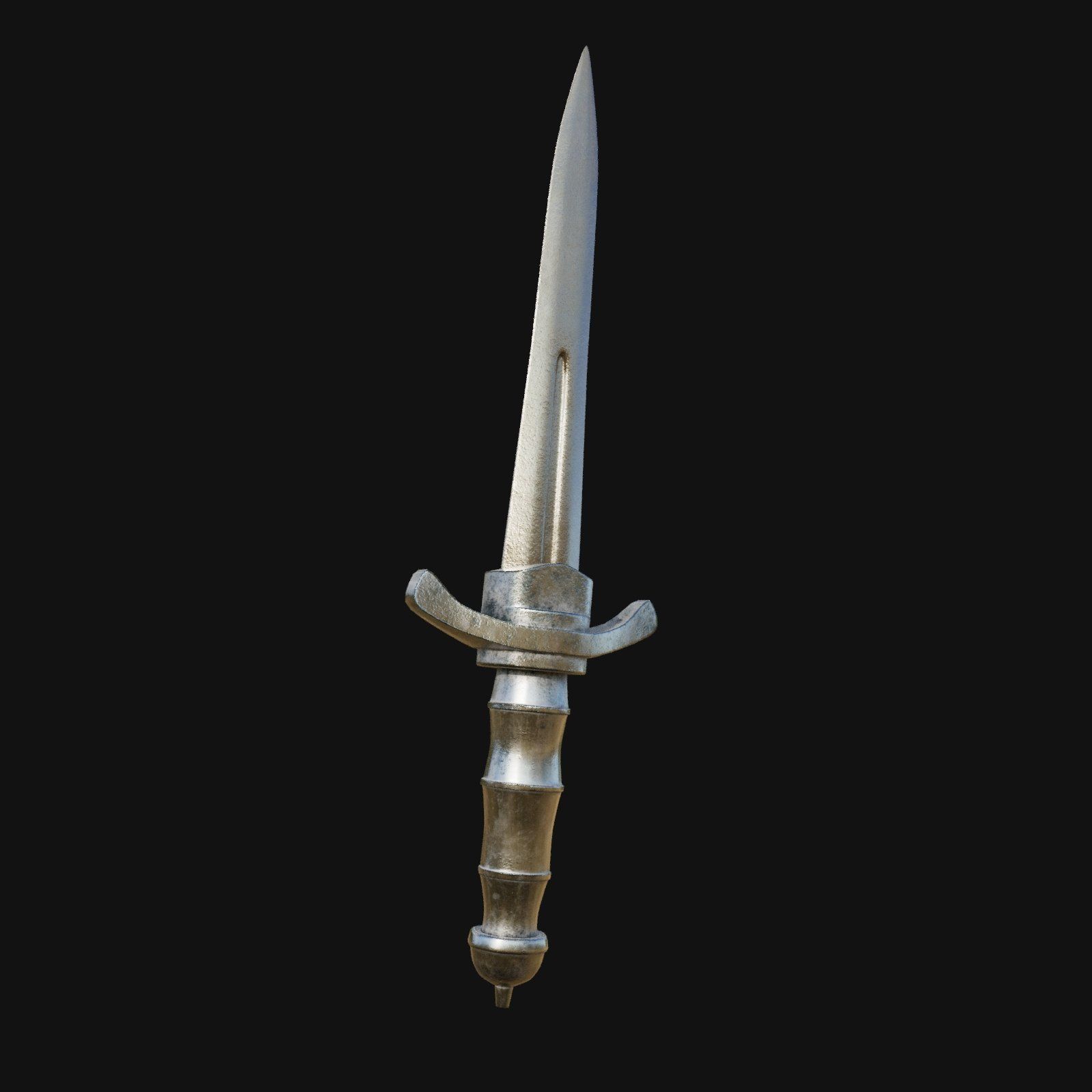 Frostbite Flurry Icy 3D Model Dagger for Digital Renegades 3D model_5