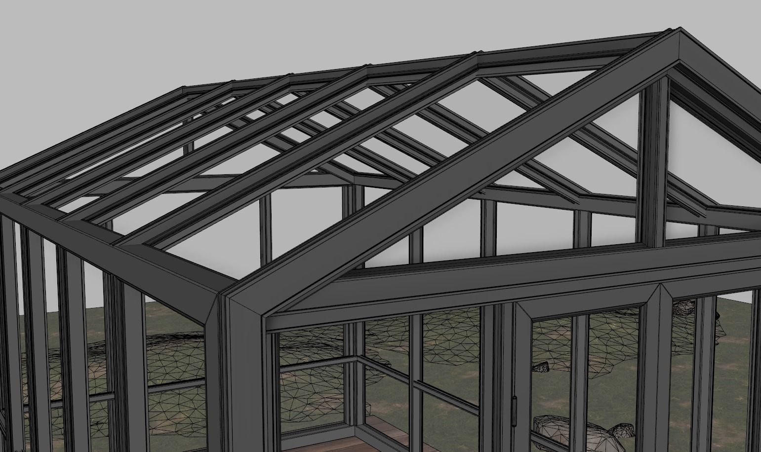 Garden Greenhouse 1 3D model_11