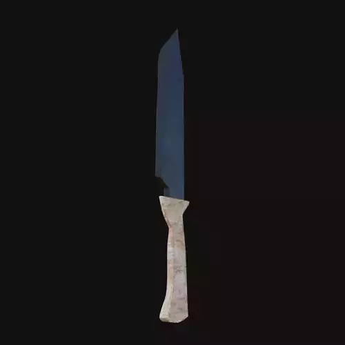 Shadowblade of Stealth Stealthy 3D Model Dagger for Digital Ninj