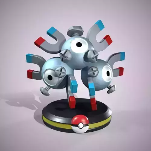 Pokemon Magneton ready for printing 3D print model