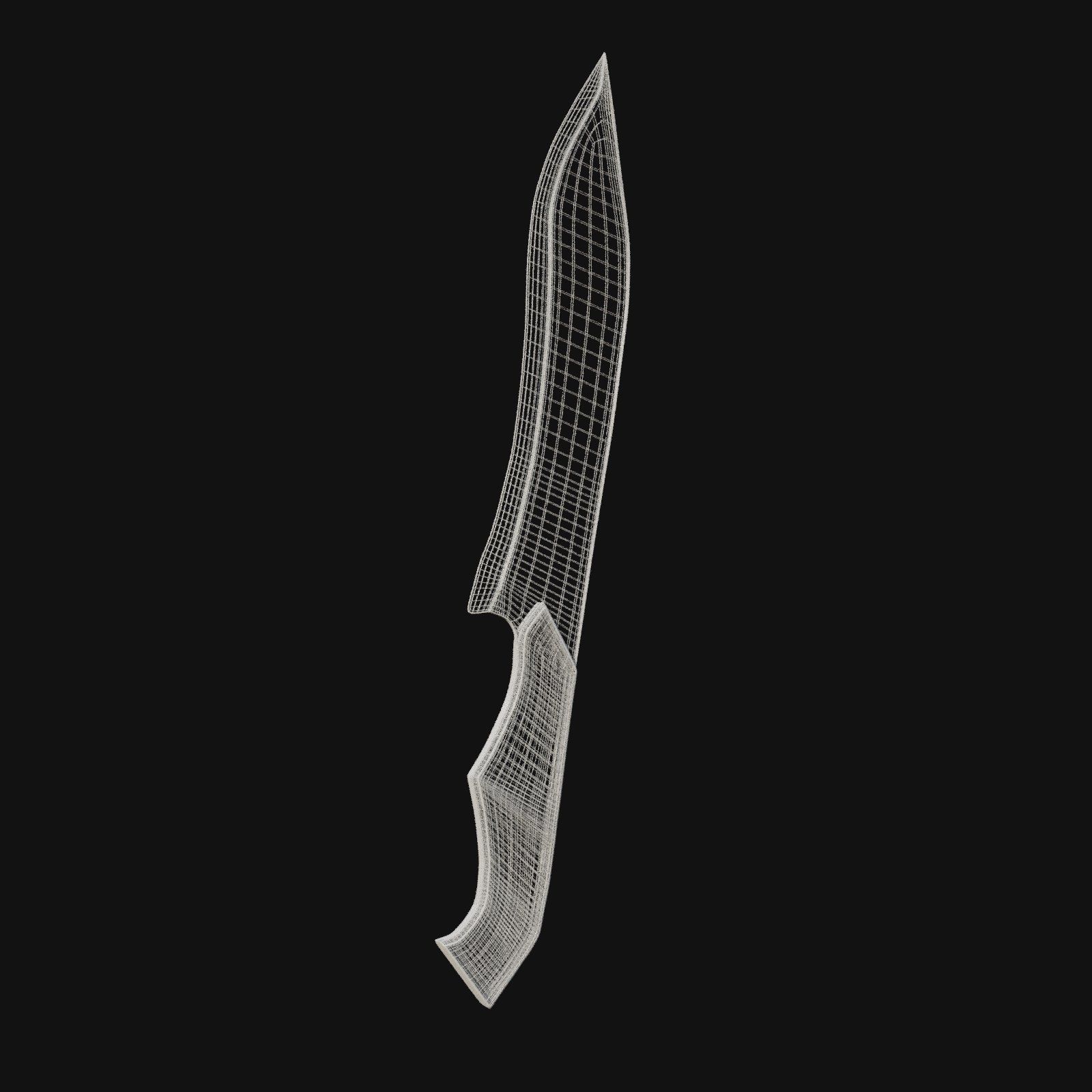 Vorpal Venomstrike Deadly 3D Model Dagger for Digital Spies 3D model_5