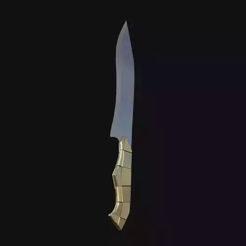 Vorpal Venomstrike Deadly 3D Model Dagger for Digital Spies