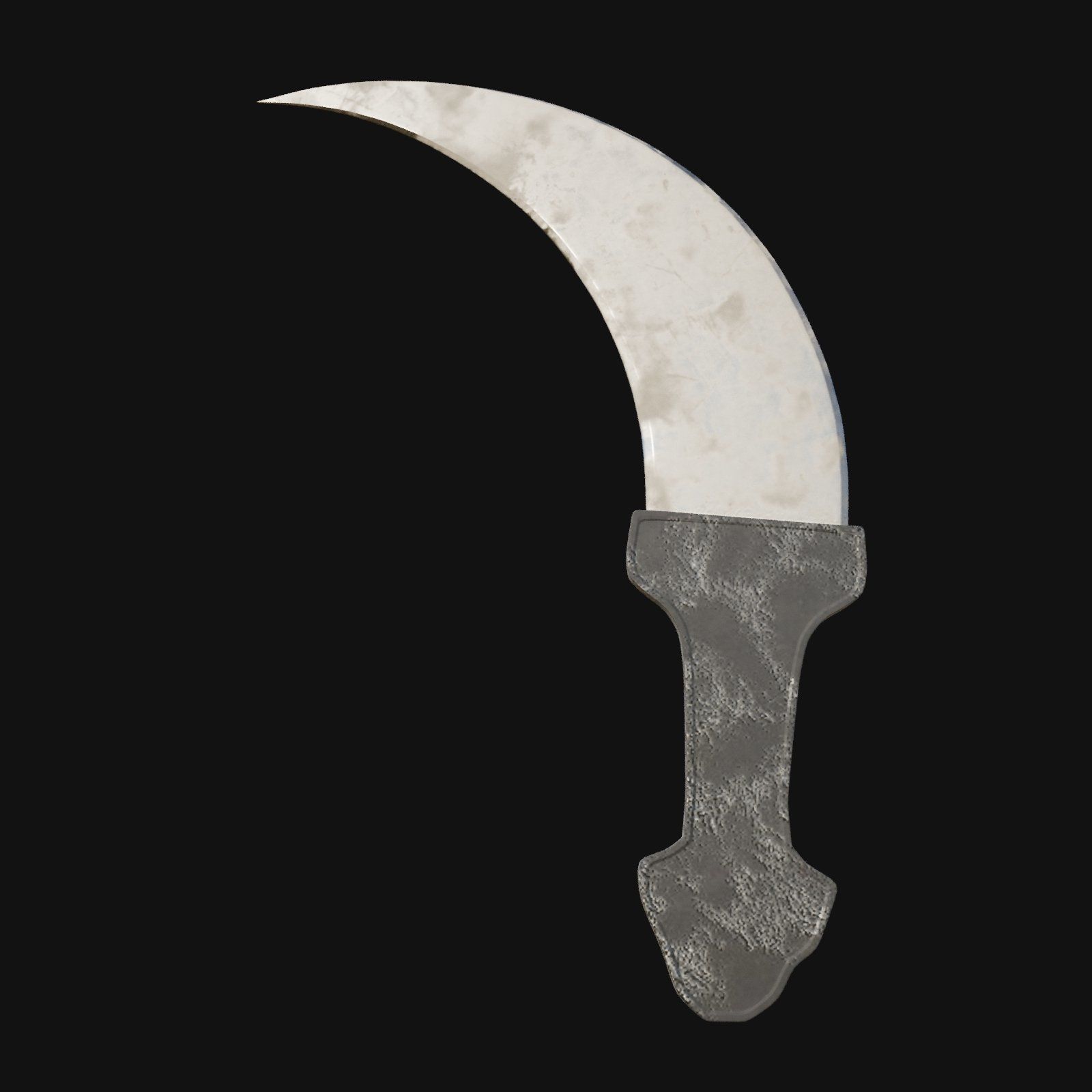 Nocturnal Nemesis Shadowy 3D Model Dagger for Digital Outlaws 3D model_2