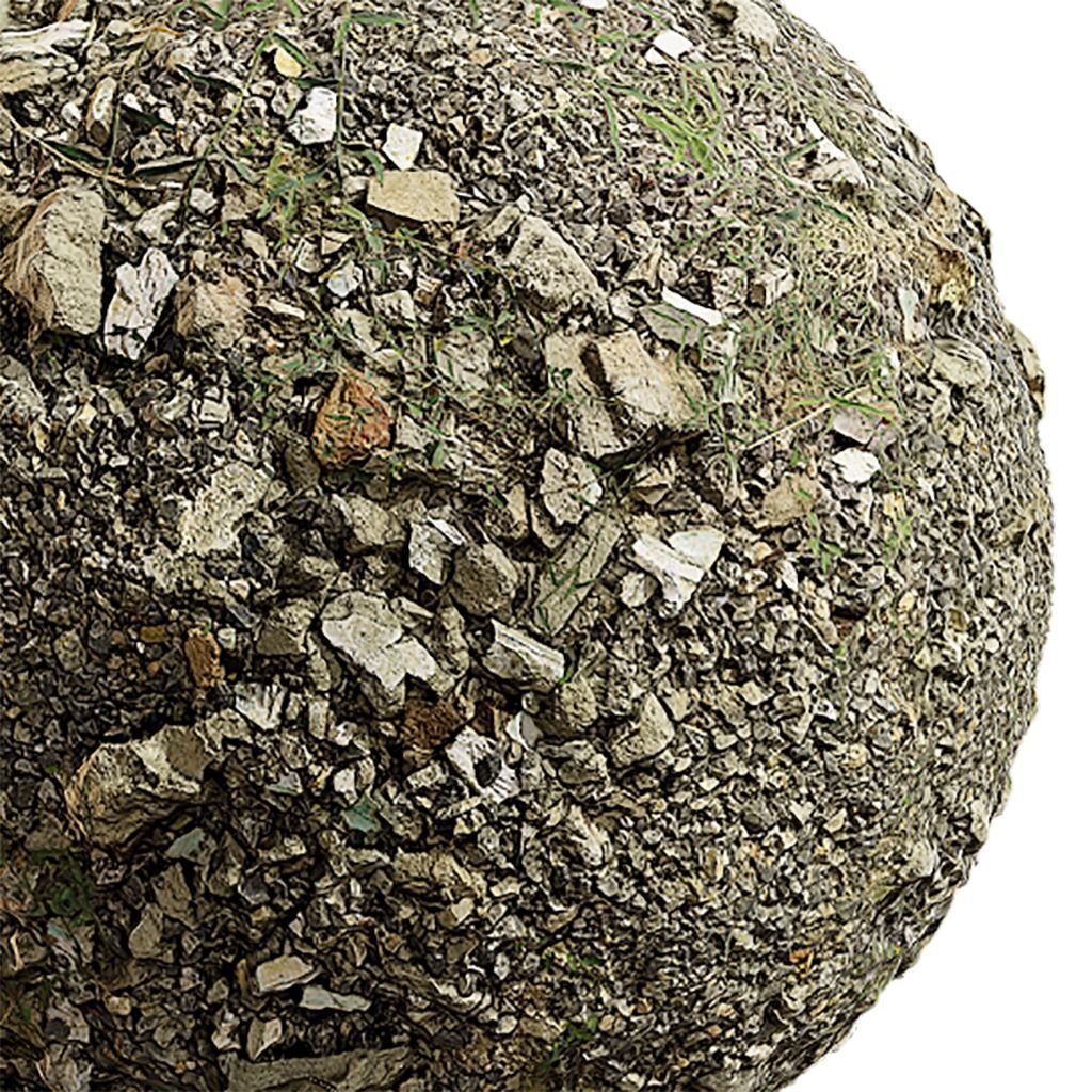 Gravel Seamless Texture 2K - EXR 5 - JPG 5 Texture Texture_2