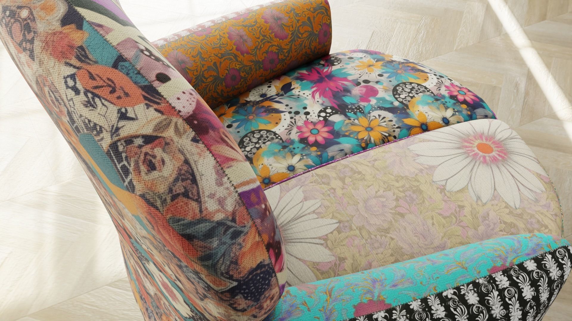 Furniture Accent Chairs Bohemian Collection _30