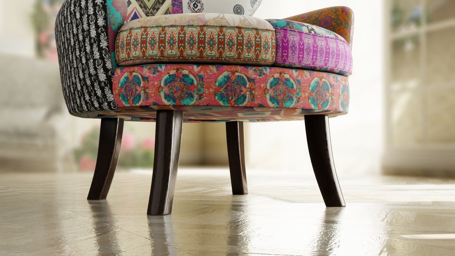 Furniture Accent Chairs Bohemian Collection _29